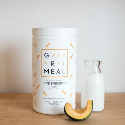 (유통기한임박26/03/05) 그리밀 단백질쉐이크 단호박맛 750g